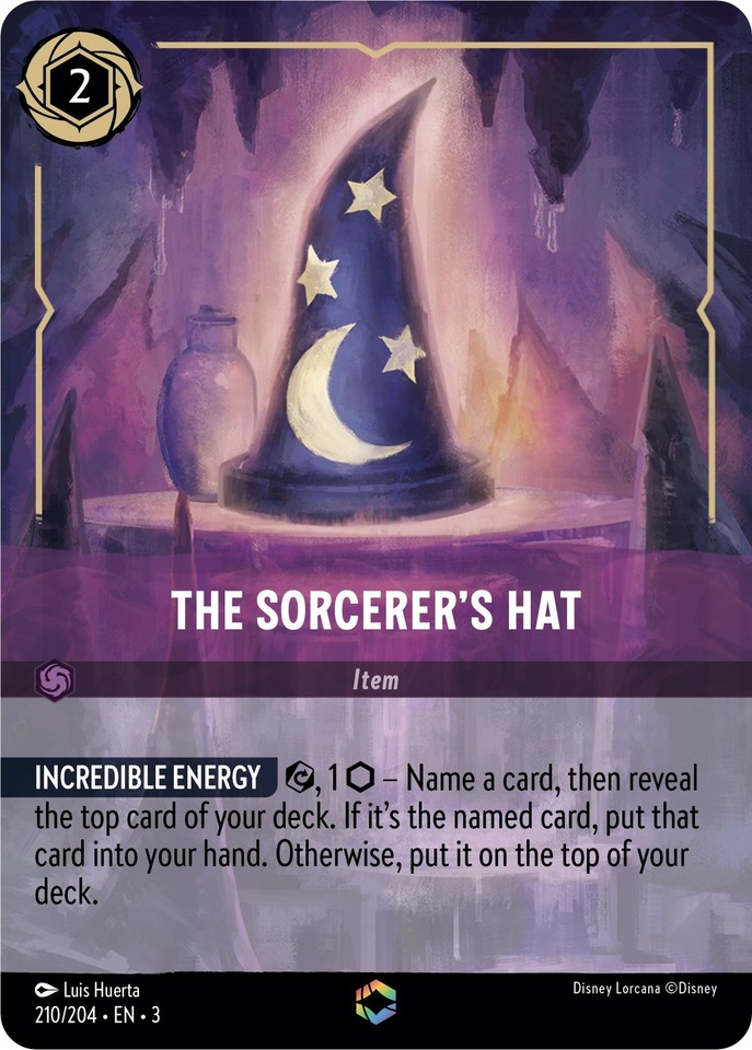 The Sorcerer's Hat 210/204 Into the Inklands for sale | eBay