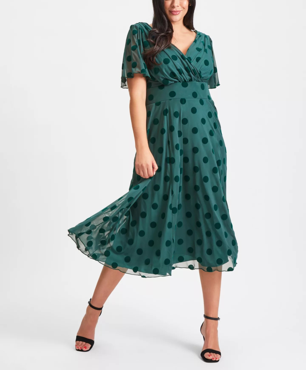 Mesh Midi Scarlett And Jo Wedding Guest Dresses Scarlett Jo