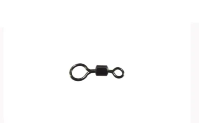 MK1TACKLE LARGE EYE Wirbel Gr. 8, Heli/Chod, Black Finish Karpfen Angelausrüstung Blei