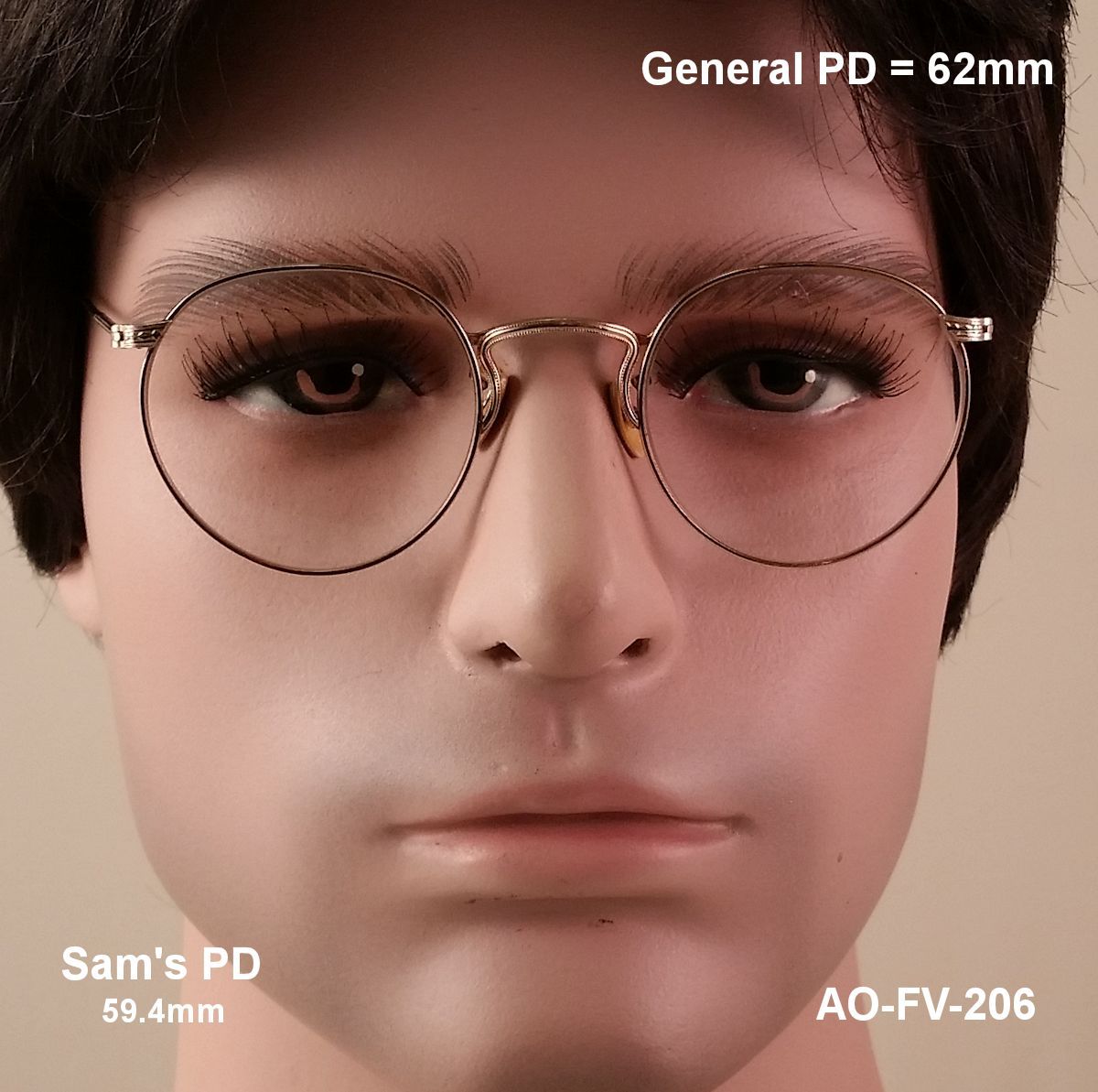 American Optical Ful-Vue True Antique Eyeglasses & Case | eBay