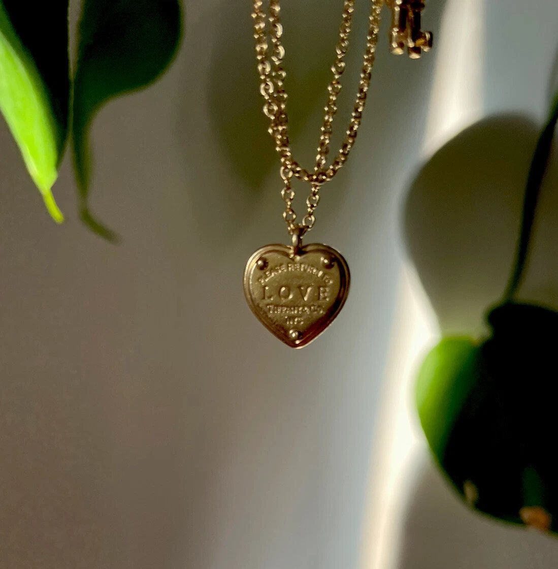 Authentic Louis Vuitton 18k Yellow Gold Heart Locket Pendant 