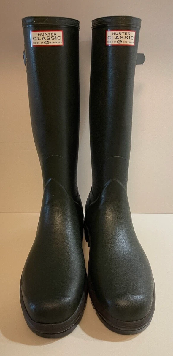 Kamik Hunter, Stivali di Gomma Uomo, Verde (Khaki Black | WhichOne