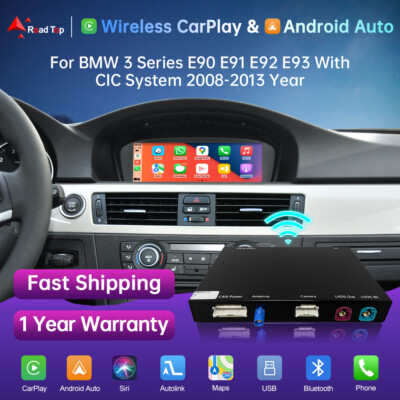 Für BMW 3 5er E90 E91 E92 E93 E60 E61 Wireless CarPlay Android Auto Decoder