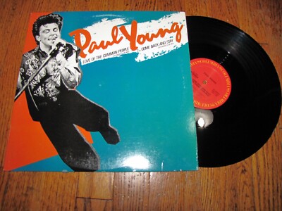 PAUL YOUNG - LOVE OF THE COMMON PEOPLE /COME BACK AND STAY - COLUMBIA 12'' SINGLE