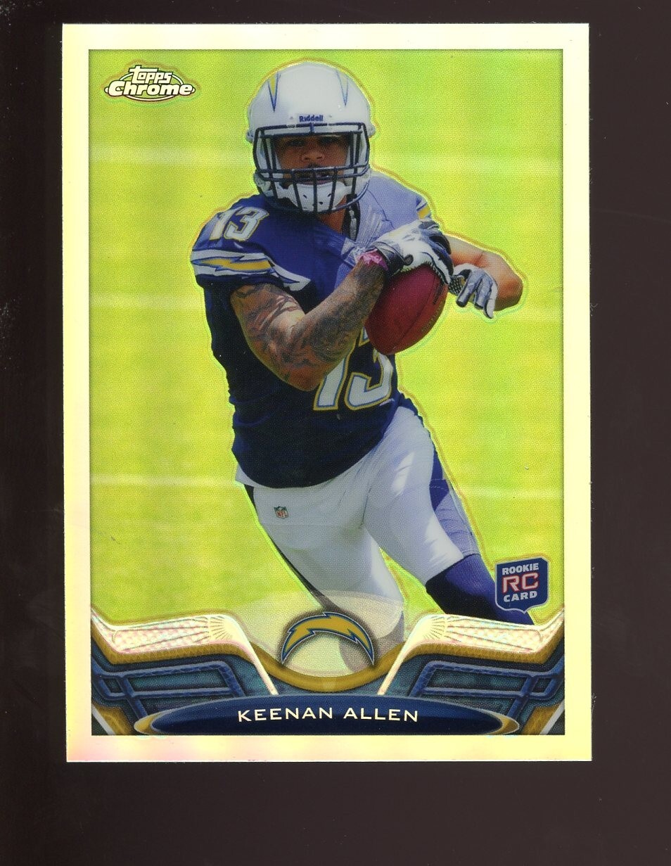 2013 TOPPS CHROME KEENAN ALLEN ROOKIE REFRACTOR #14 RC