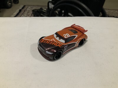 Disney Pixar Cars 3 No.28 Tim Treadless 1:55 Metal Diecast