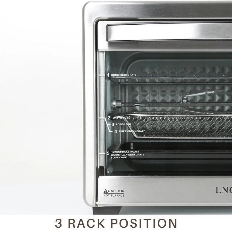 12-in-1 Air Fryer Toaster Oven with Speedy Convection 1750W Countertop