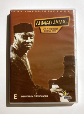 Ahmad Jamal Live at the Midem Festival 1981 - Live Jazz Music Trio - RARE Oz DVD