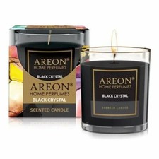 Bougie parfumée d'ambiance Areon BLACK CRYSTAL pour la maison.