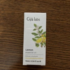 Gya Labs Lemon Oil Essential Oil for Diffuser Skin 0.34 fl oz EXP 4/27 NEW