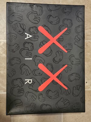 Size 8 - Jordan 4 Retro x KAWS Black 2017