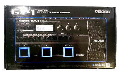 Boss GT-1 Guitar Multi-Effects Processor with Original Box   Excellent Condition