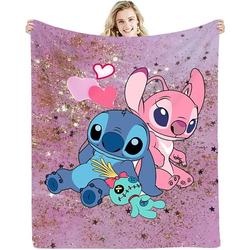 3D Stitch Flannel Nap Blanket Sofa Sheet Blanket Air Conditioning Blanket - Picture 17 of 17