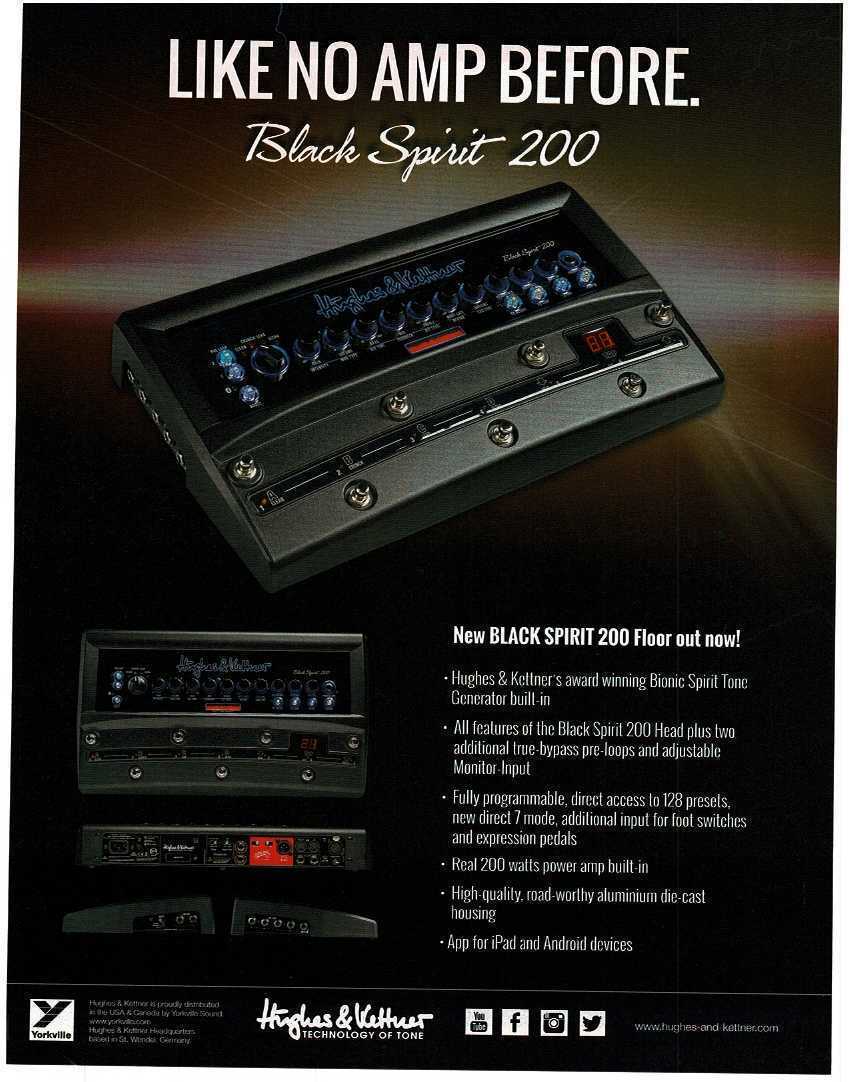 Hughes & Kettner Black Spirit 200 Floor