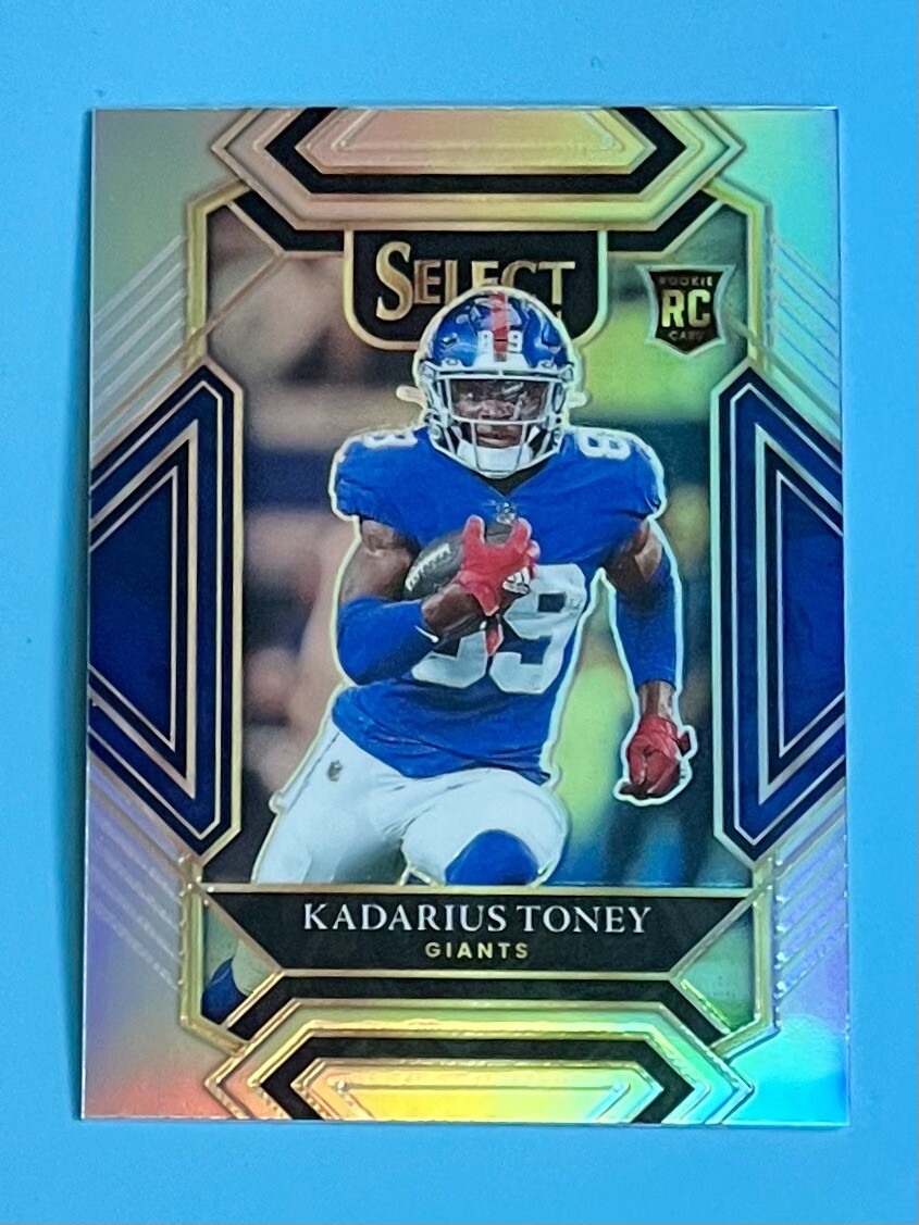 2021 Panini Select #252 Kadarius Toney Silver Prizm Club Level RC ROOKIE Giants