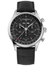 Frederique Constant Black Men's Chronograph Watch Classics FC-296DG5B6 / N W TAG