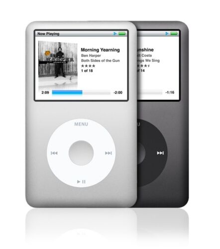 Melódico huevo Independientemente NUEVO Plateado Apple iPod Classic 6ta Generación 80GB Delgado Reproductor  de MP3 MP4 | eBay