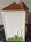 Avon Representative Ceramic Townhouse Canister Collection #B Hand Painted — photo 6