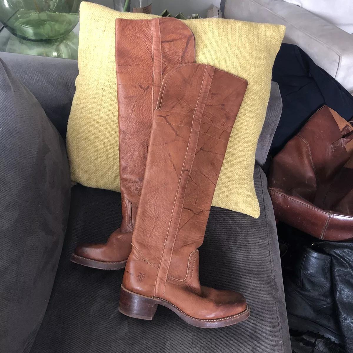 Frye saddle cheap boots
