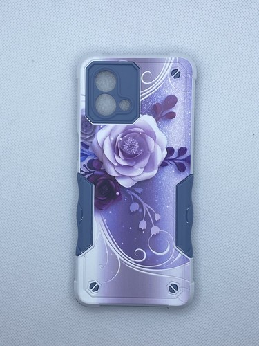 Motorola LG Stylus 5g Handyhülle lila Blumen