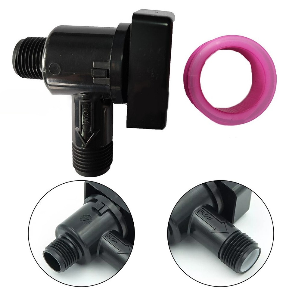 Lightweight Black Plastic Fresh Water Vacuum Breaker for Thetford Model