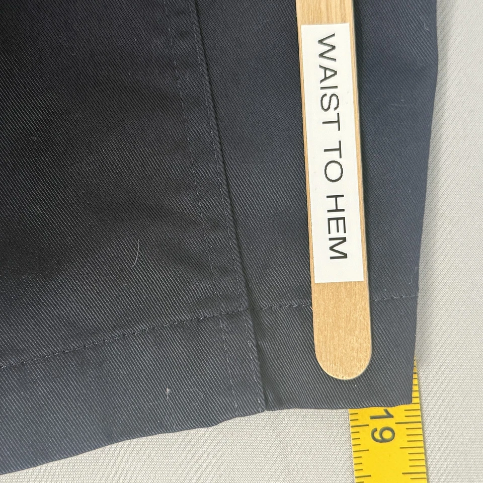 Pantalones Cortos Crazy Horse Para Mujer 14 Azul Marino Carga Utilidad 100% Algodón Informal Bolsillos Foto 4 de 4