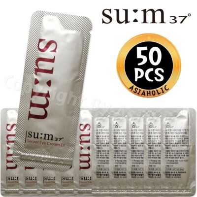 SU:M37 Secret Eye Cream EX 1ml x 50pcs (50ml) Sample Sum37 Newest Version
