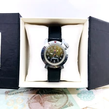 ☀️ Komandirskie Rising Sun Vostok Soviet USSR wrist watch Wostok 2409 Service 🛠