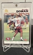 Brandon Doman Rookie On-Card Autograph 2002 Pacific Adrenaline #246. rookie card picture