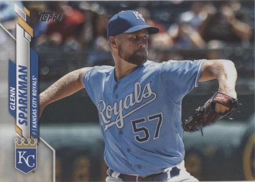 2020 Topps #679 Glenn Sparkman – Royals | eBay