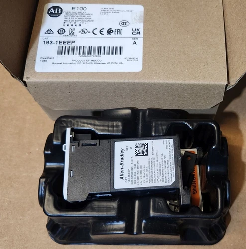 New Allen Bradley 193-1EEEP IEC OVERLOAD RELAY ELECTRONIC MANUAL RESET