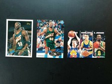 1996 ERVIN JOHNSON Topps & SkyBox Card and MARK PRICE Made in USA