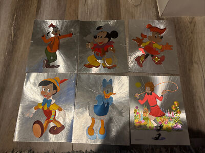 Mickey & Minnie Mouse, Pinocchio,￼￼ Dufex Print Foil Art Walt