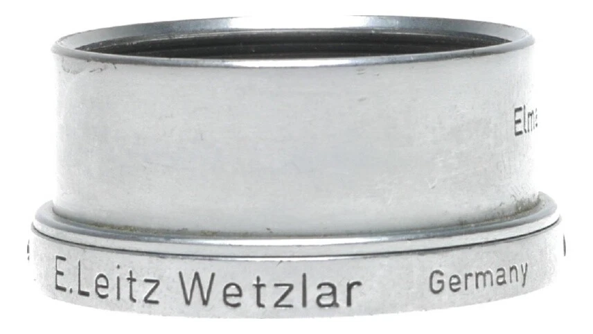 Elmar lens hood for 3.5 f=5cm Leica lens E. Leitz Wetzlar FISON
