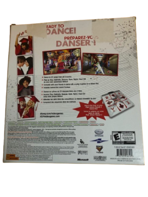 Dance Dance Revolution DDR Mat Pad USB Cable High School Musical 3