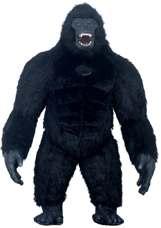 8ft Giant Gorilla Inflatable Costume Plush Wearable for Party/Cosplay & Battery - Image 4 of 4