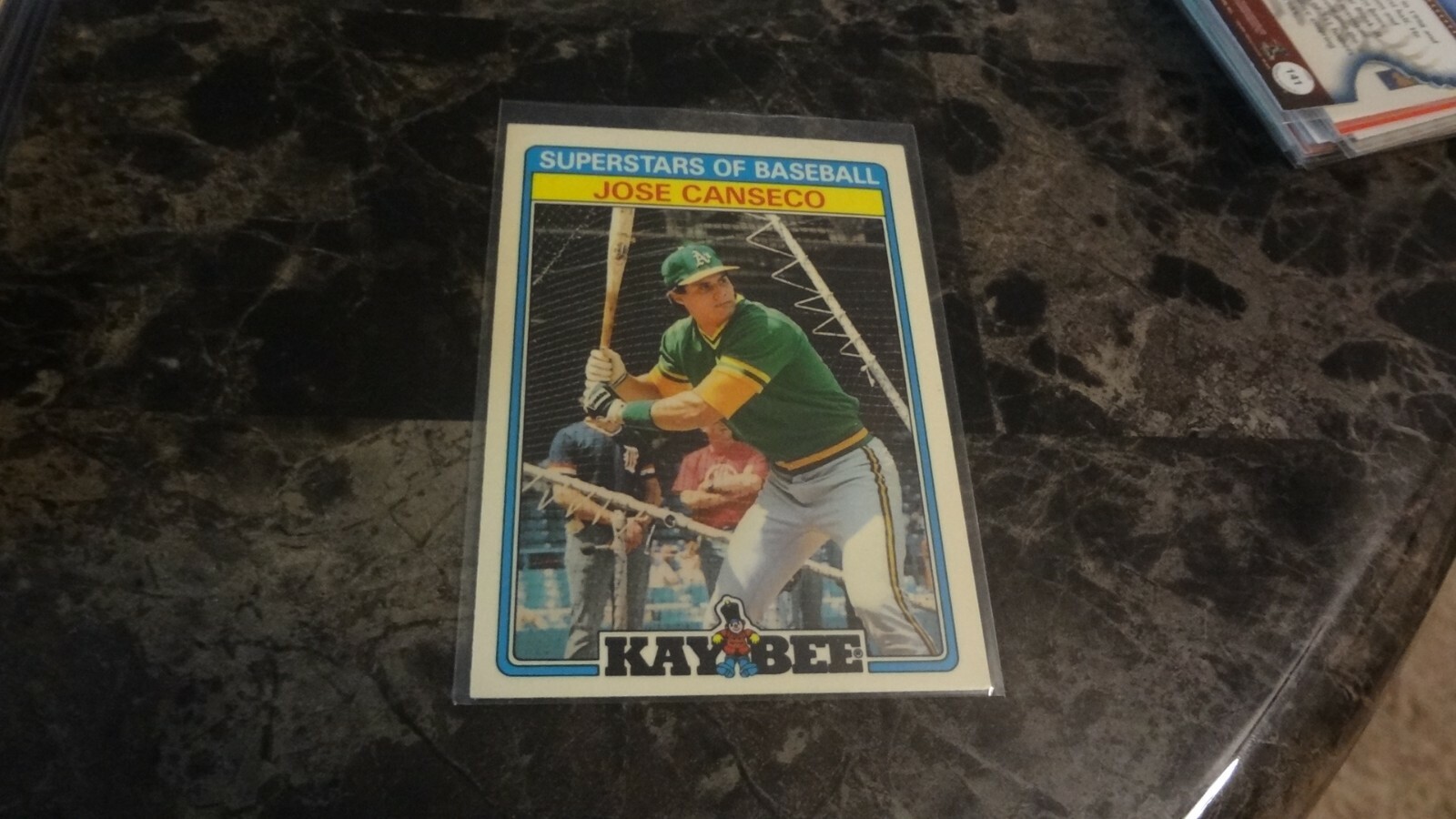 1987 KAYBEE TOYS 7 OF 33 JOSE CANSECO BASEBALL CARD eBay