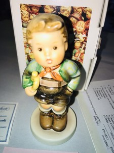 Vintage Hummel Figurine Trumpet Boy West Germany 97 Original Box Ebay