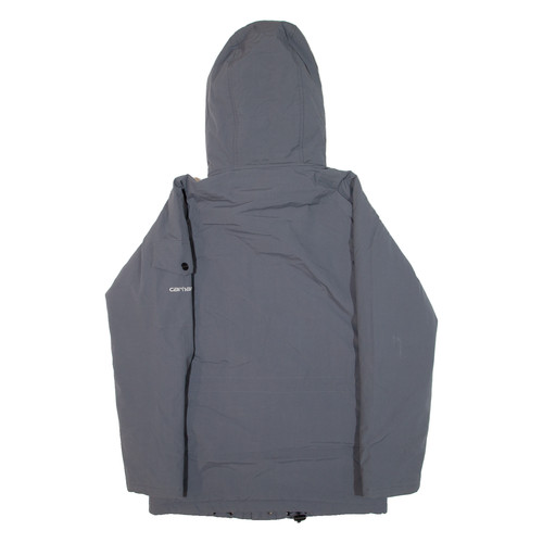 Abrigo Parka Azul Con Capucha XS Ropa de Trabajo Aislante CARHARTT Para Hombre - Imagen 3 de 6