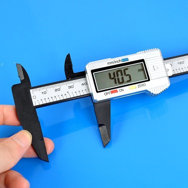 Carbon Fiber Electronic Digital LCD Vernier Caliper Micrometer Guage 6"" 150mm