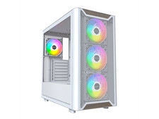 Montech XR Wood XR Wood White White Steel / Plastic / Wood ATX Cases Computer Ca