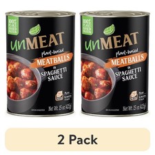Plant-Based Meatballs in Spaghetti Sauce Cann...