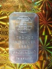 Vintage Engelhard Silver Bar 1 oz .999+ #PS 99174 GLOBE MC W/ BULL PRIVY RARE!