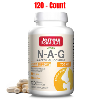 Jarrow Formulas  N-A-G 700 mg, N-Acetyl Glucosamine for Bone and Joint Support