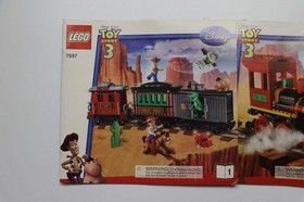 LEGO&reg; Disney Toy Story 7597 Western Train Chase Instruction Manuals Only!