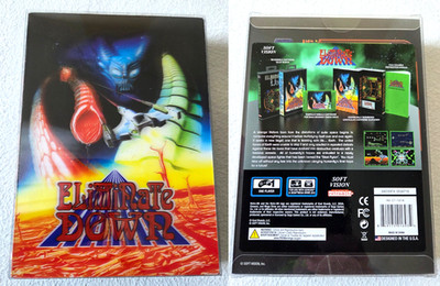 Eliminate Down Collectors Edition # Mega Drive Genesis # 5000 Stk. ltd. # NEU!