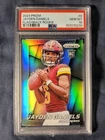 2024 PANINI PRIZM FLASHBACK ROOKIE SILVER JAYDEN DANIELS ROOKIE CARD #8 PSA 10