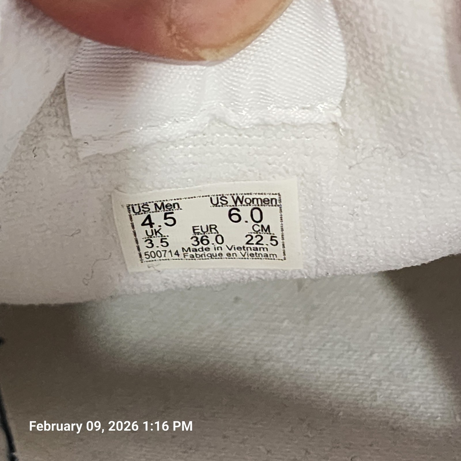 Vans Sport Low High Shine Shoes Women's Size 6 Skateboarding NEW Gray White City thumbnail 4