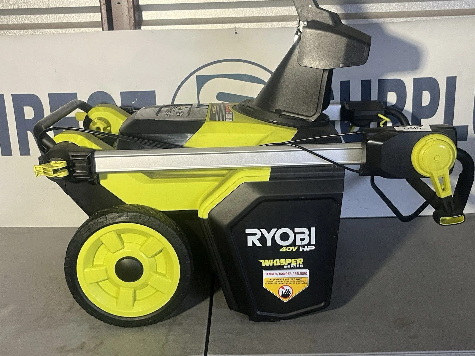 Ryobi Brushless Whisper Series Cordless Snow Blower