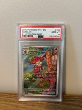 Simisear IR PSA 10 - White Flare - Scarlet and Violet 100/86 Pokemon Graded Card on eBay
